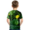 Yellow Dandelion Flowers In Spring Kids  Sport Mesh Tee View2