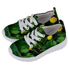 Yellow Dandelion Flowers In Spring Kids  Lightweight Sports Shoes by FunnyCow