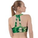 Dandelion Flower Green Chief Sweetheart Sports Bra View2