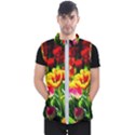 Colorful Tulips On A Sunny Day Men s Puffer Vest View1