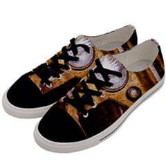 Vintage Off Roader Car Headlight Men s Low Top Canvas Sneakers by FunnyCow