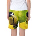 Tomtit Bird Dressed To The Season Women s Basketball Shorts View2