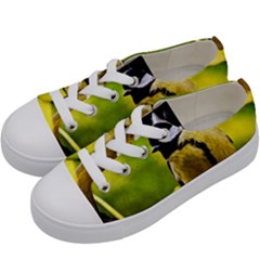 Tomtit Bird Dressed To The Season Kids  Low Top Canvas Sneakers by FunnyCow