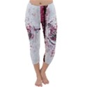 Abstract Art Of Grunge Wood Capri Winter Leggings  View1