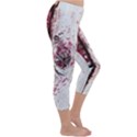 Abstract Art Of Grunge Wood Capri Winter Leggings  View3