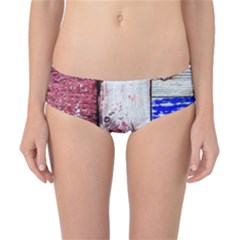 Abstract Art Of Grunge Wood Classic Bikini Bottoms by FunnyCow