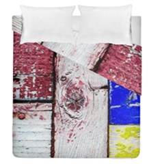 Abstract Art Of Grunge Wood Duvet Cover Double Side (queen Size) by FunnyCow