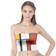 Neoplasticism Style Art Tube Top by FunnyCow