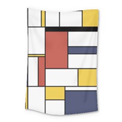 Neoplasticism Style Art Small Tapestry by FunnyCow