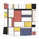 Neoplasticism Style Art Square Tapestry (Large) View1