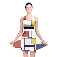 Abstract Art Of Avant Garde Reversible Skater Dress by FunnyCow