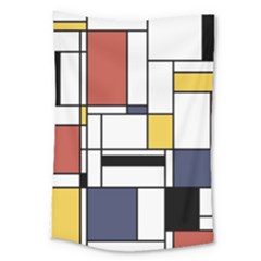 Abstract Art Of Avant Garde Large Tapestry by FunnyCow