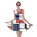 Neoplasticism Abstract Art Skater Dress View1