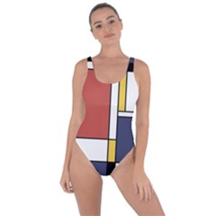 Abstract Art Of De Stijl Bring Sexy Back Swimsuit by FunnyCow