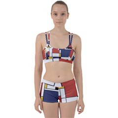 Abstract Art Of De Stijl Women s Sports Set by FunnyCow