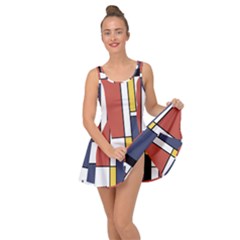 Abstract Art Of De Stijl Inside Out Casual Dress by FunnyCow