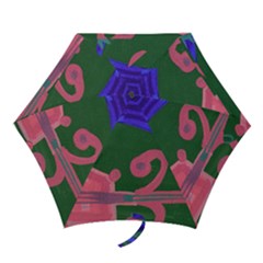 Pink Guitar Mini Folding Umbrellas by snowwhitegirl