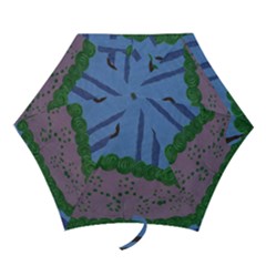 Purple Shoe Mini Folding Umbrellas by snowwhitegirl