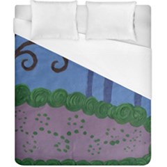 Purple Shoe Duvet Cover (california King Size) by snowwhitegirl