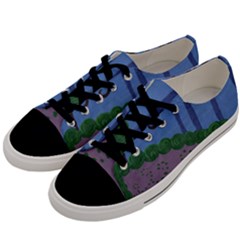 Purple Shoe Men s Low Top Canvas Sneakers by snowwhitegirl