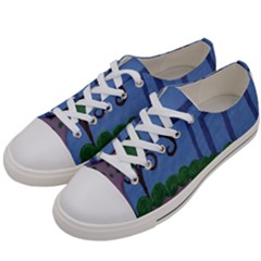 Purple Shoe Women s Low Top Canvas Sneakers by snowwhitegirl