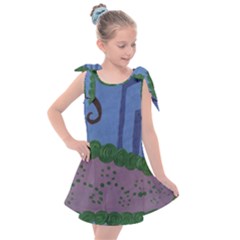 Purple Shoe Kids  Tie Up Tunic Dress by snowwhitegirl