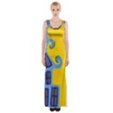 Blue House Maxi Thigh Split Dress View1