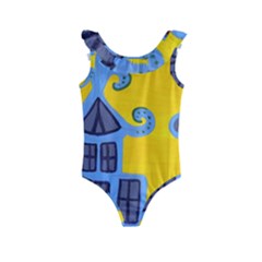 Blue House Kids  Frill Swimsuit