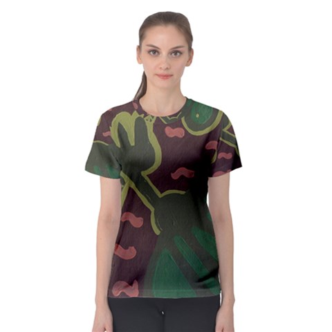 The Desert Plant Women s Sport Mesh Tee by snowwhitegirl