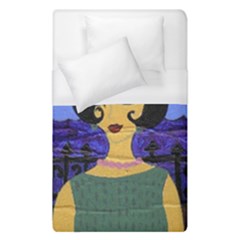 Girl By The Sea Duvet Cover (single Size) by snowwhitegirl