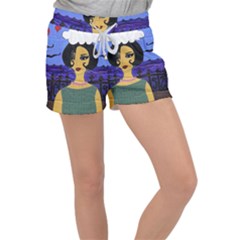 Girl By The Sea Women s Velour Lounge Shorts