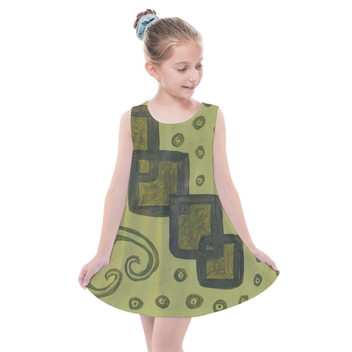 Four Squares Kids  Summer Dress