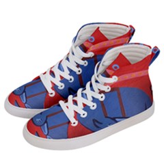 My Dog Sleeping Men s Hi-top Skate Sneakers by snowwhitegirl