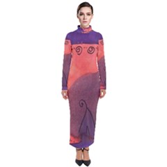 Teepee Egg Turtleneck Maxi Dress