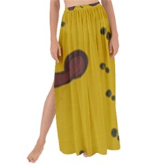 Swimming Worms Maxi Chiffon Tie-up Sarong by snowwhitegirl