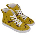 Swimming Worms Men s Hi-Top Skate Sneakers View3