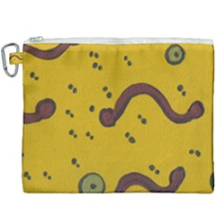 Swimming Worms Canvas Cosmetic Bag (xxxl) by snowwhitegirl