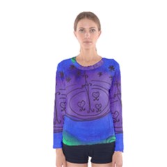 Starry Egg Women s Long Sleeve Tee