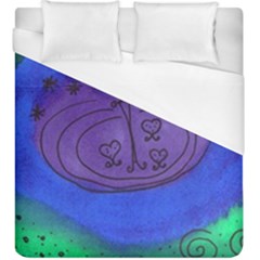 Starry Egg Duvet Cover (king Size) by snowwhitegirl