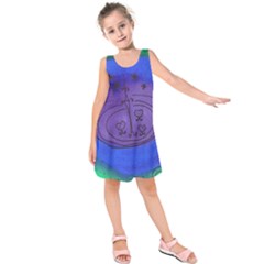 Starry Egg Kids  Sleeveless Dress by snowwhitegirl