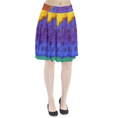 Whale And Eggs Pleated Skirt by snowwhitegirl