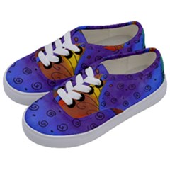 Whale And Eggs Kids  Classic Low Top Sneakers by snowwhitegirl