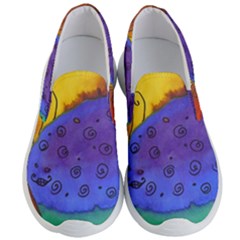 Whale And Eggs Men s Lightweight Slip Ons by snowwhitegirl