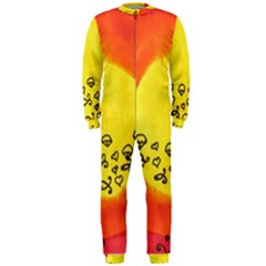 Red Sun Onepiece Jumpsuit (men)  by snowwhitegirl