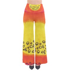 Red Sun So Vintage Palazzo Pants by snowwhitegirl