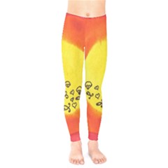 Red Sun Kids  Legging by snowwhitegirl