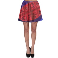 Red Egg Skater Skirt by snowwhitegirl