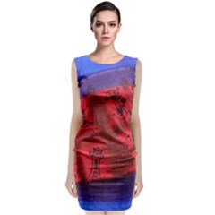 Red Egg Classic Sleeveless Midi Dress by snowwhitegirl