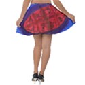 Red Egg Velvet Skater Skirt View2