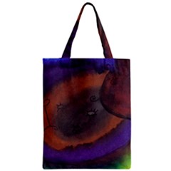 The Black Whole Egg Zipper Classic Tote Bag by snowwhitegirl